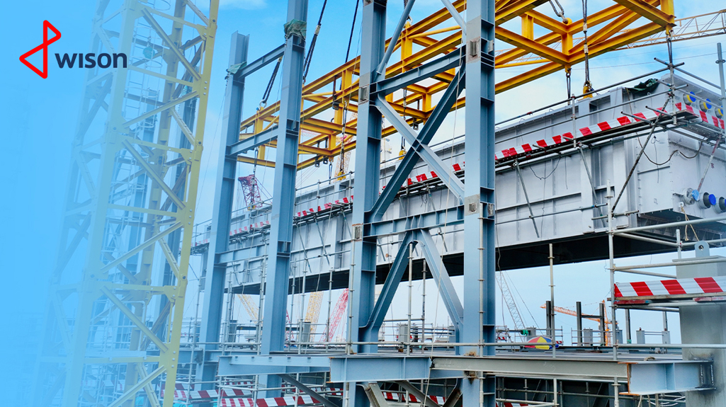 工程之美|裂解炉对流模块吊装现场独家实景→