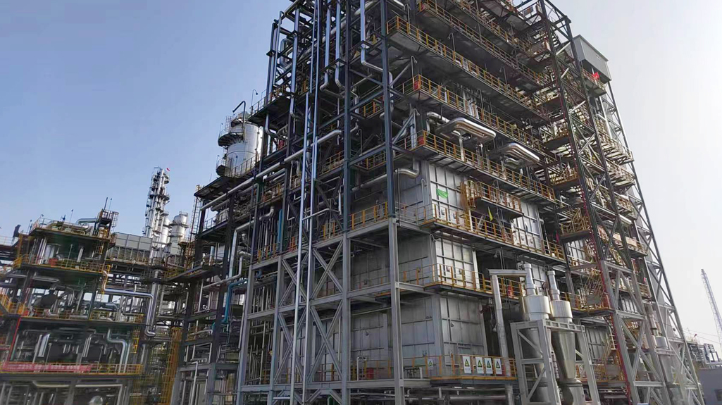 淄博峻辰苯乙烯项目原料预处理单元开车成功