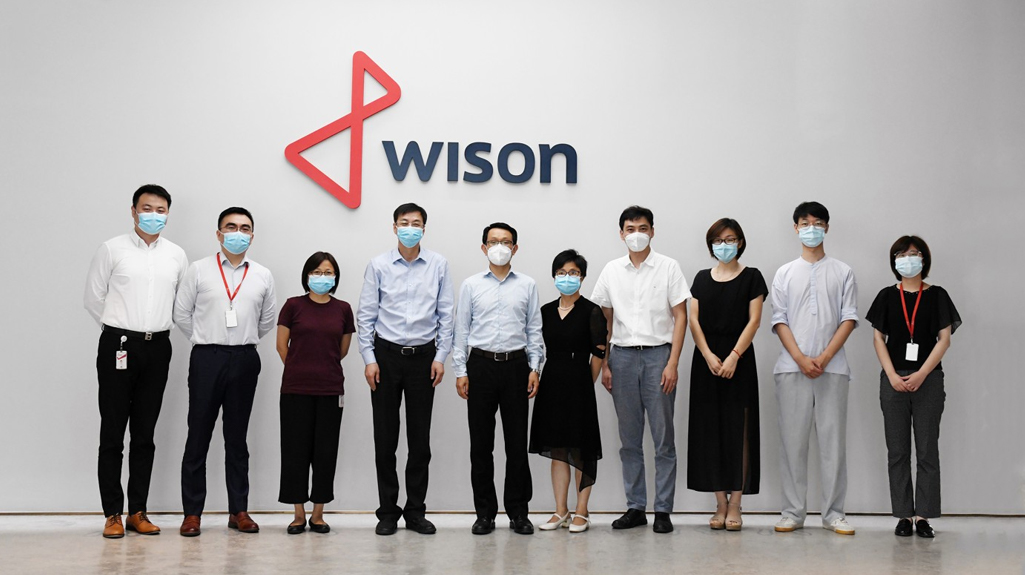 上海市普陀区副区长姚汝林一行来访惠生工程,深度交流共话发展